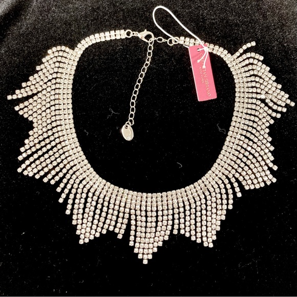 Christian Siriano Jewelry - Rhinestone necklace very glamorous.